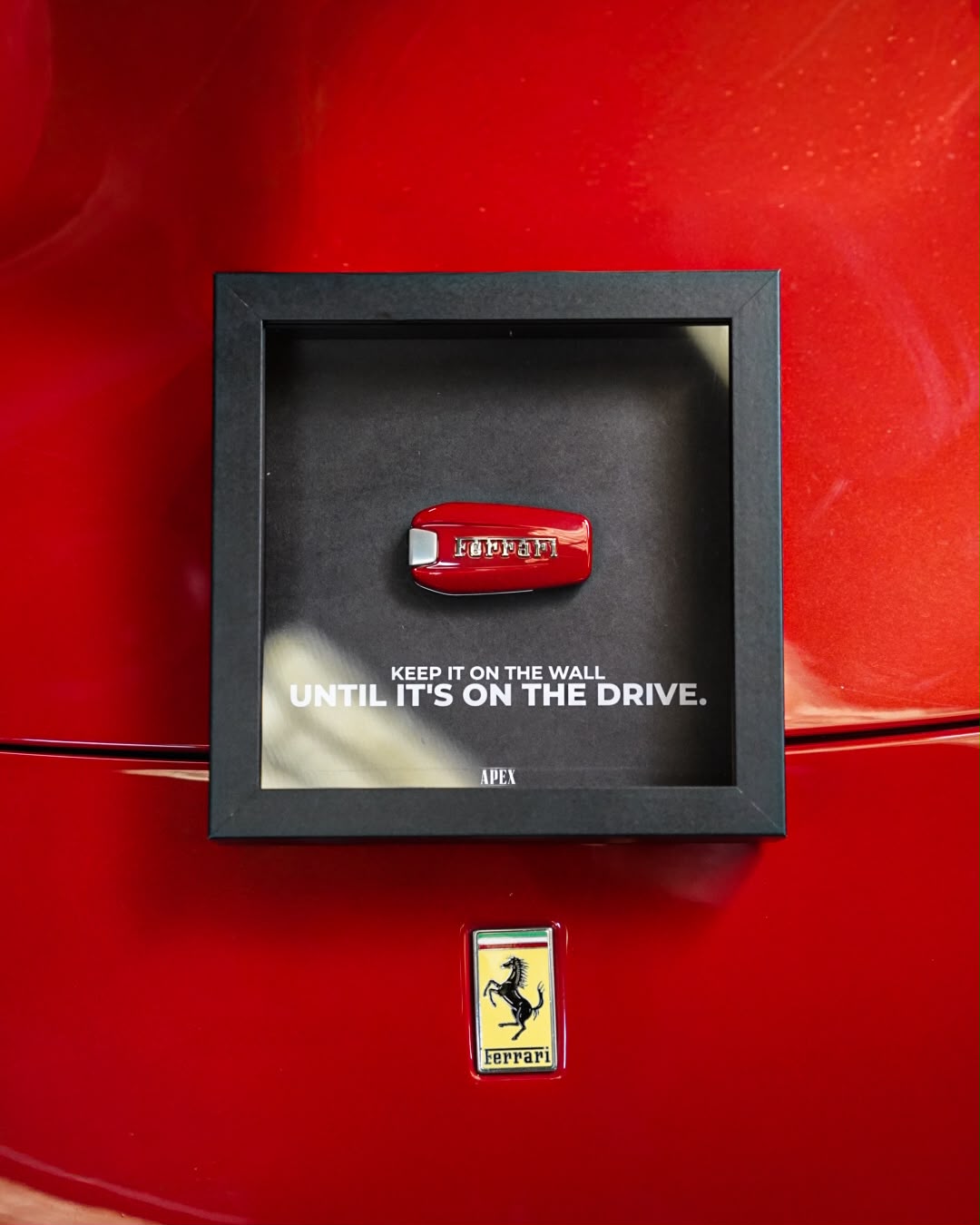 Keep On The Wall, Until Its On The Drive