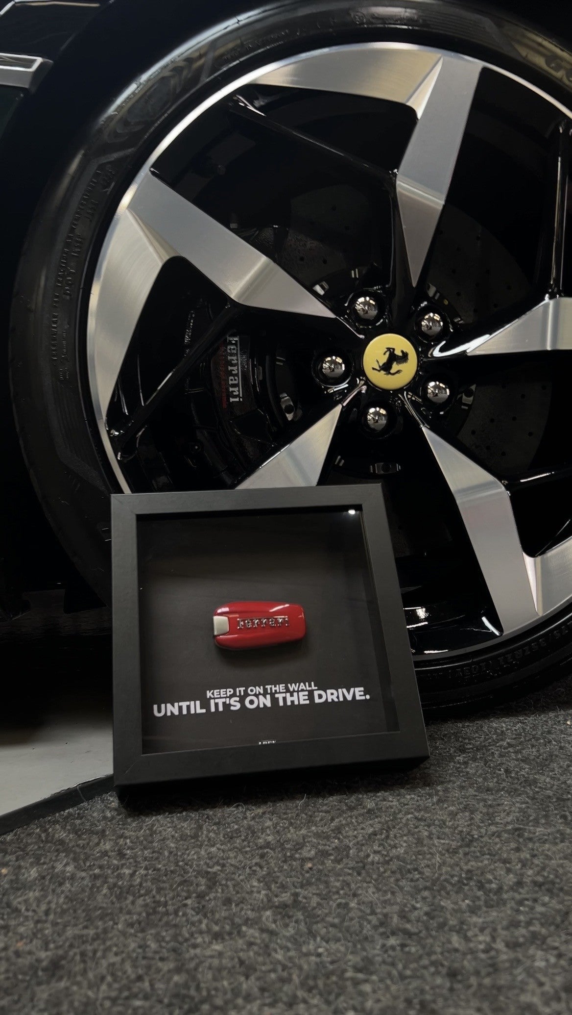 Keep On The Wall, Until Its On The Drive